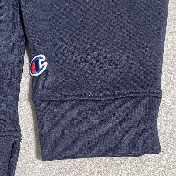 Gonzaga Bulldogs Sweatshirt Womens XL Navy Blue Half Snap Fleece Pockets Thermal - Picture 6 of 12